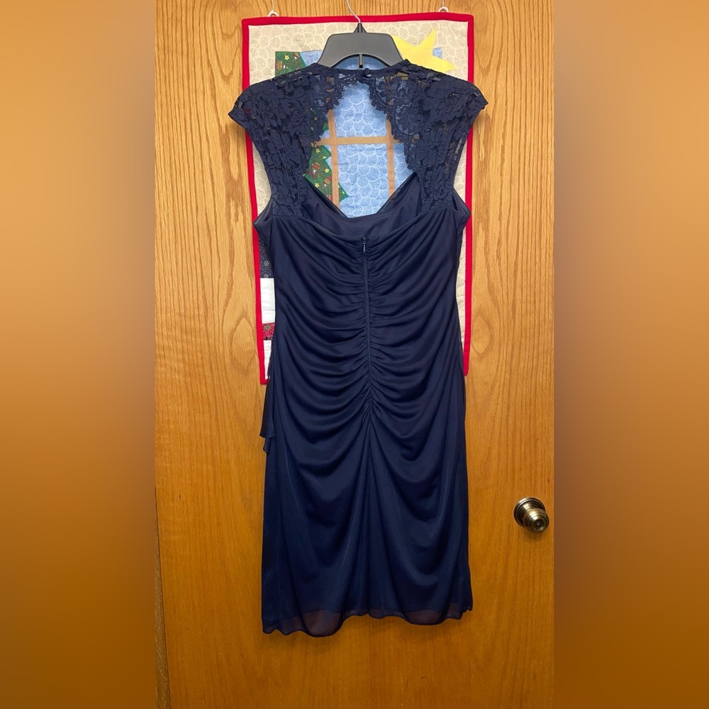 Xscape Midnight Blue Dress